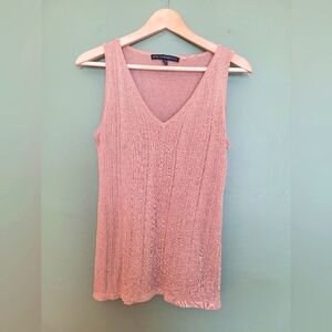 White House Black Market Metallic Knit Tank – Women’s Medium